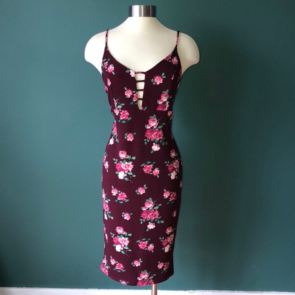 Floral Stretch Dress
